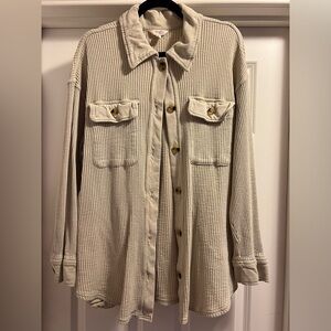 Terra & Sky Knit Shirt/Jacket